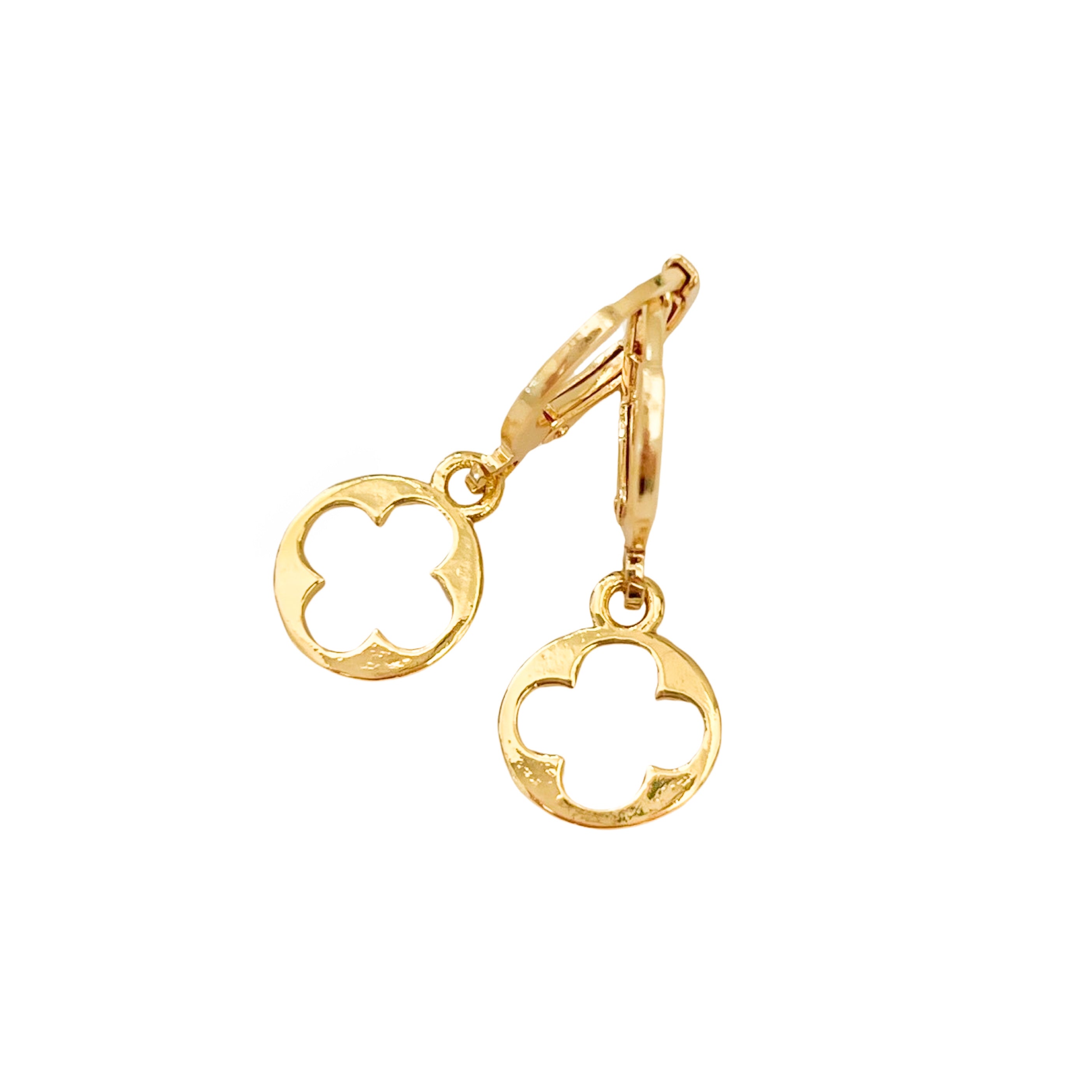 Gold Huggie Earrings