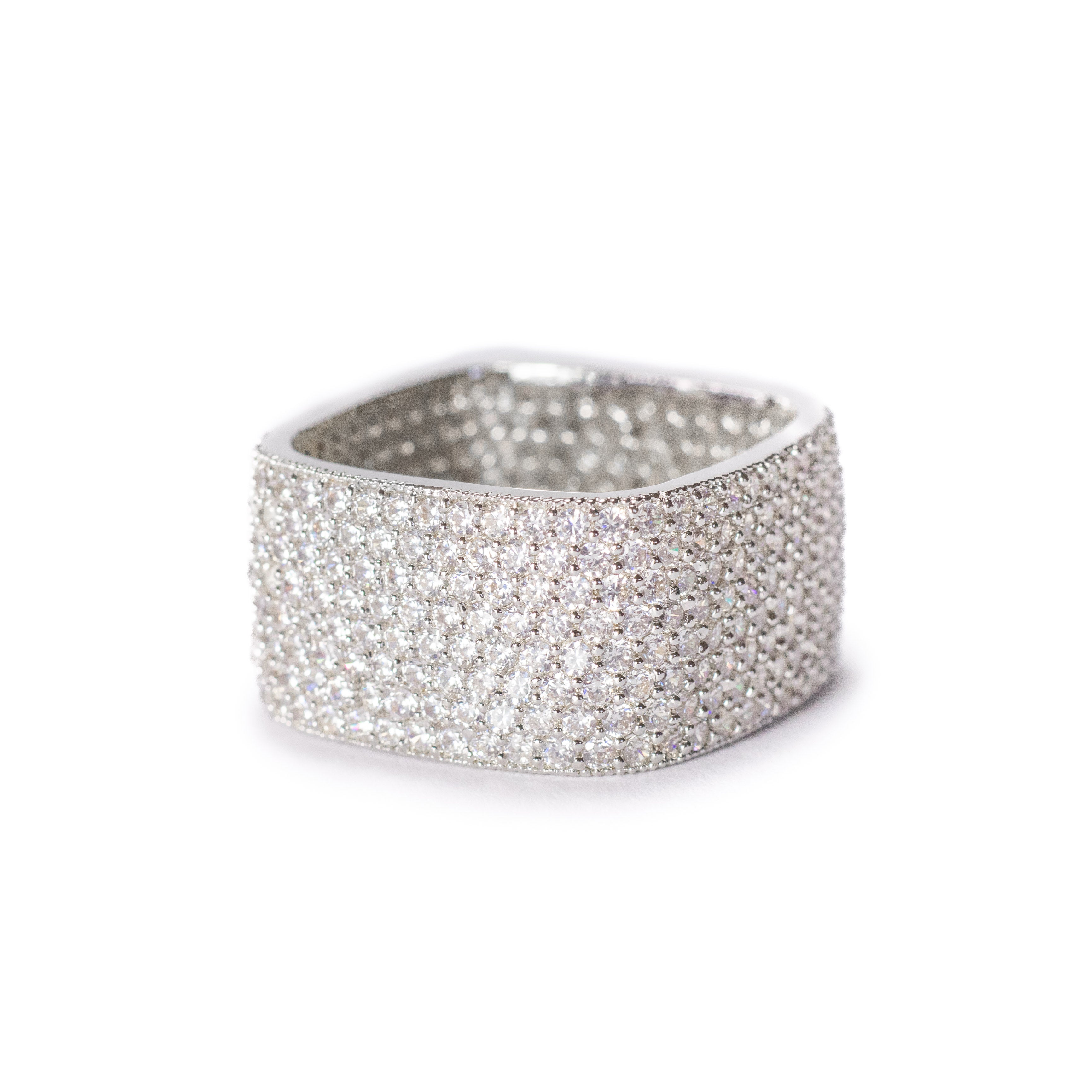 Silver Swarovski Ring