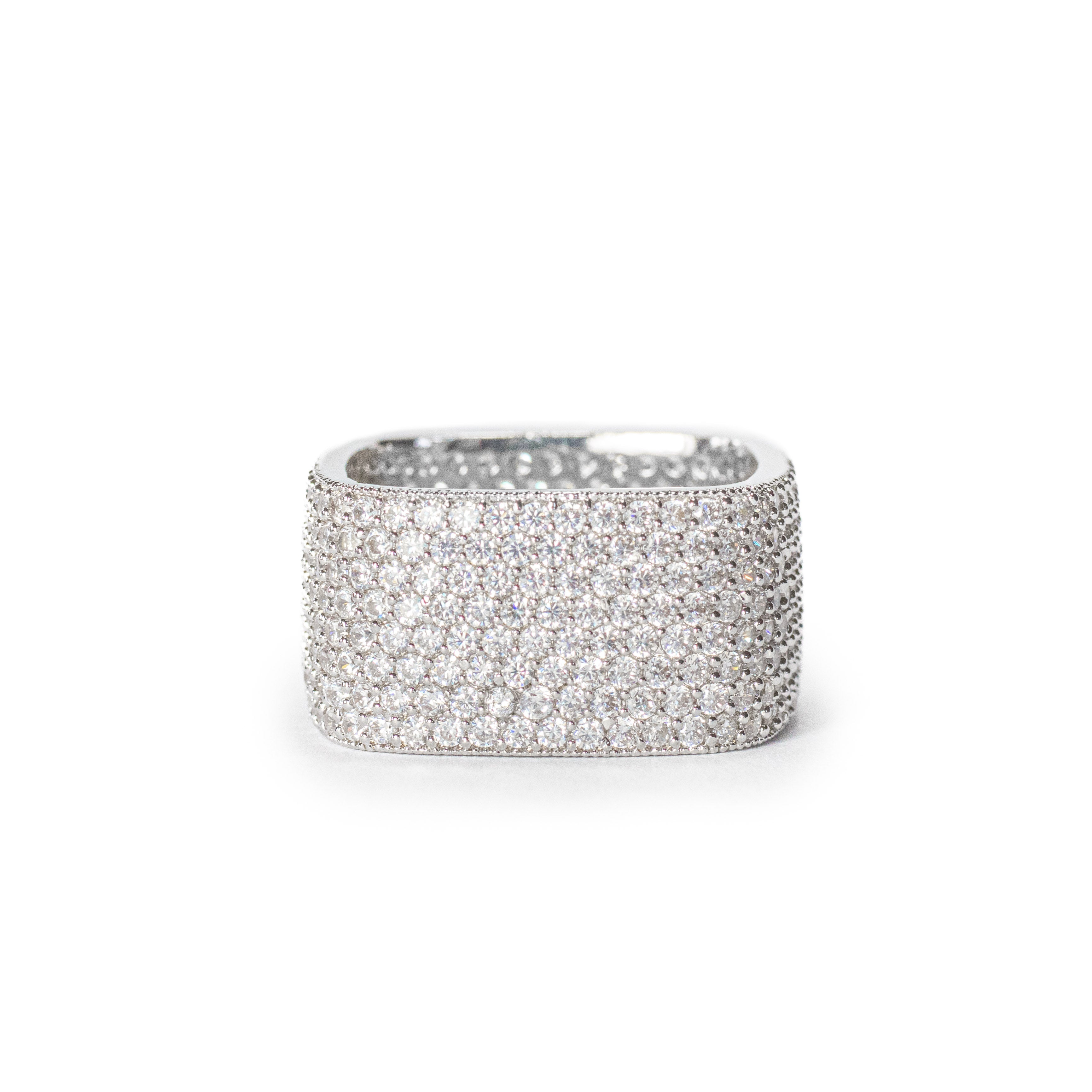 Silver Swarovski Ring