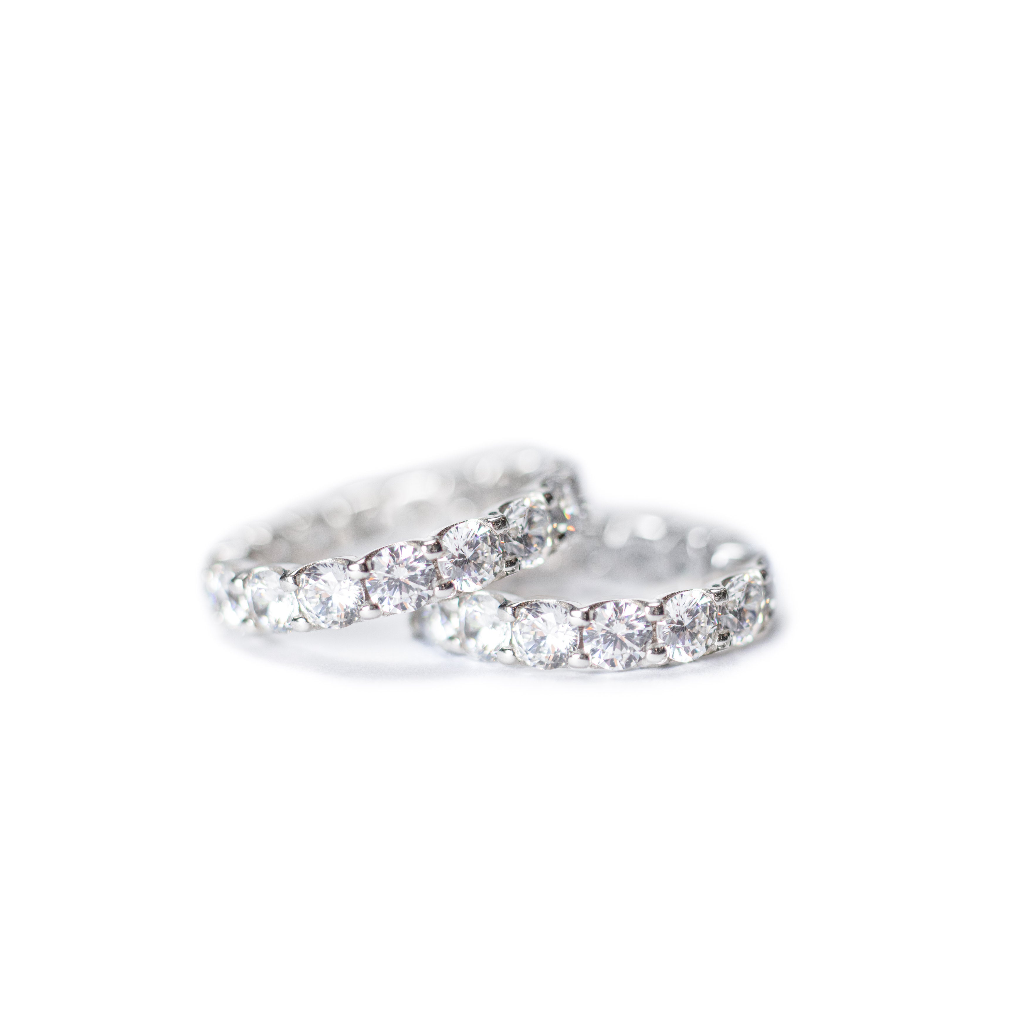 Round Cut Eternity Band