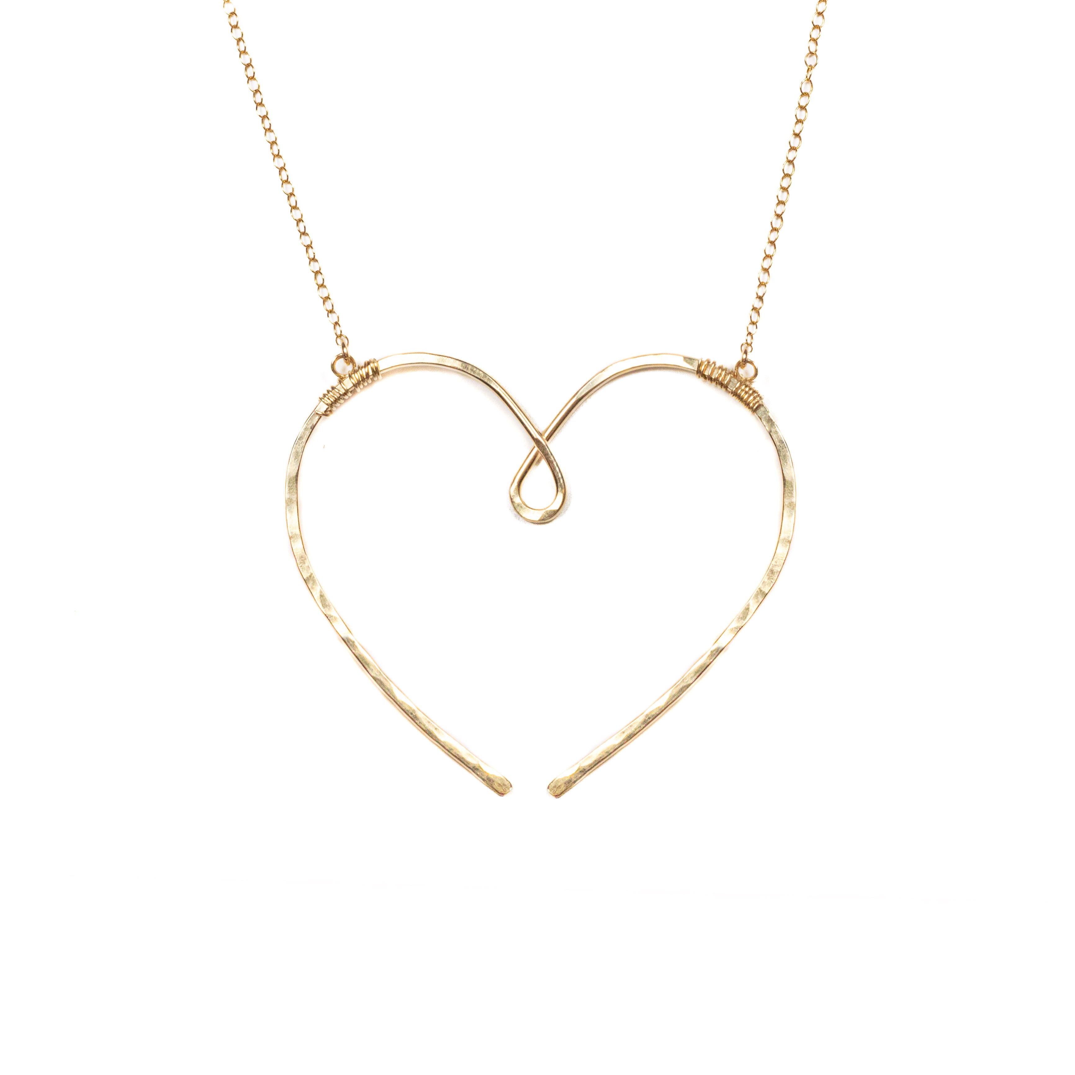 Big Heart Necklace – Suki Bijoux