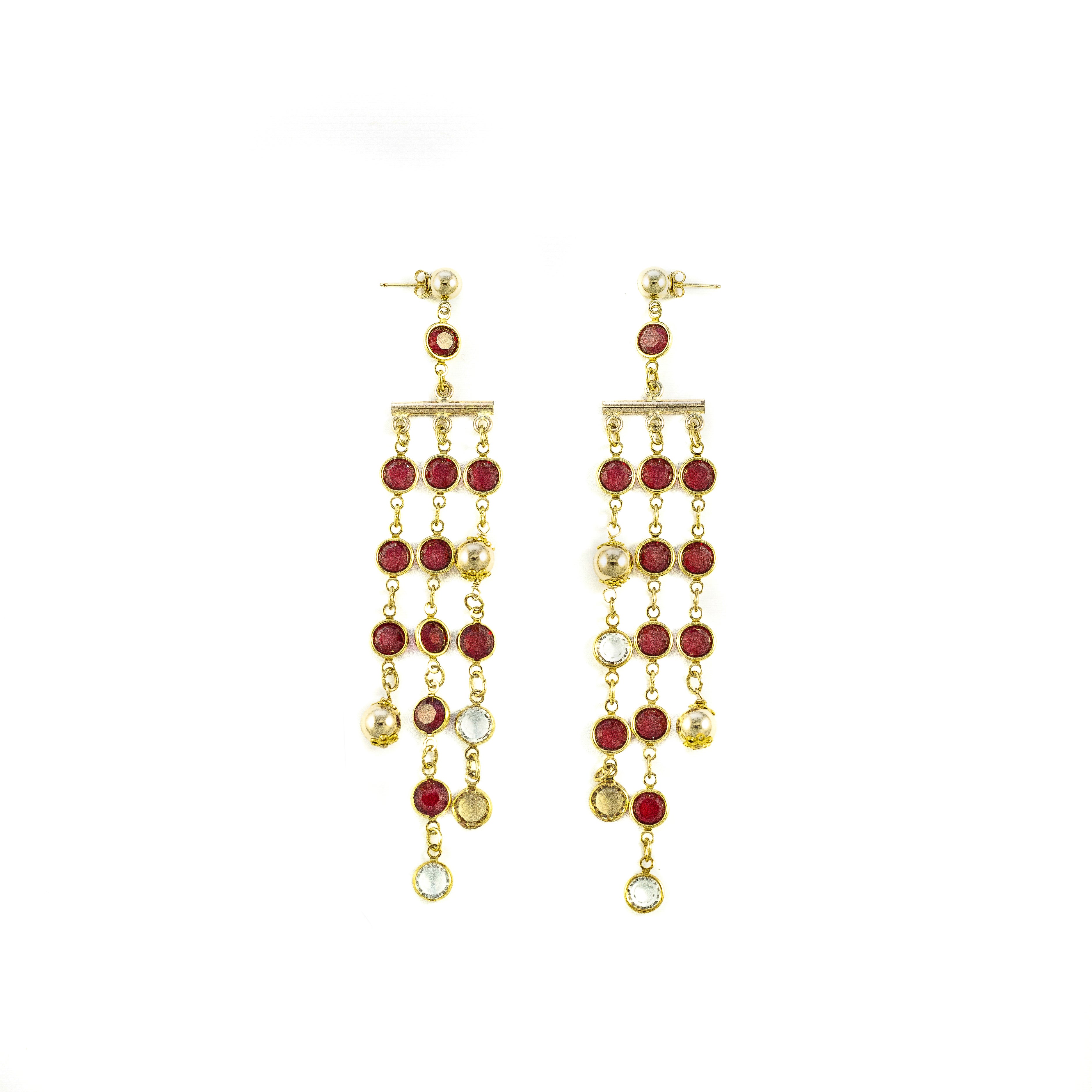 I'm Yours Earrings (Ruby)